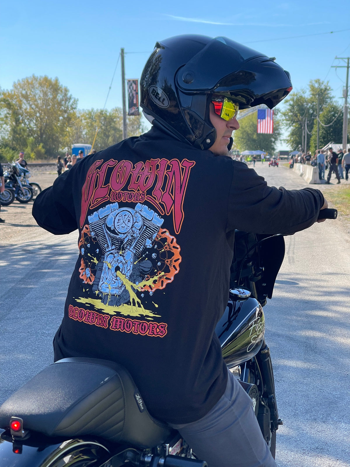 Glowin Rotors Blowin Motors Longsleeve