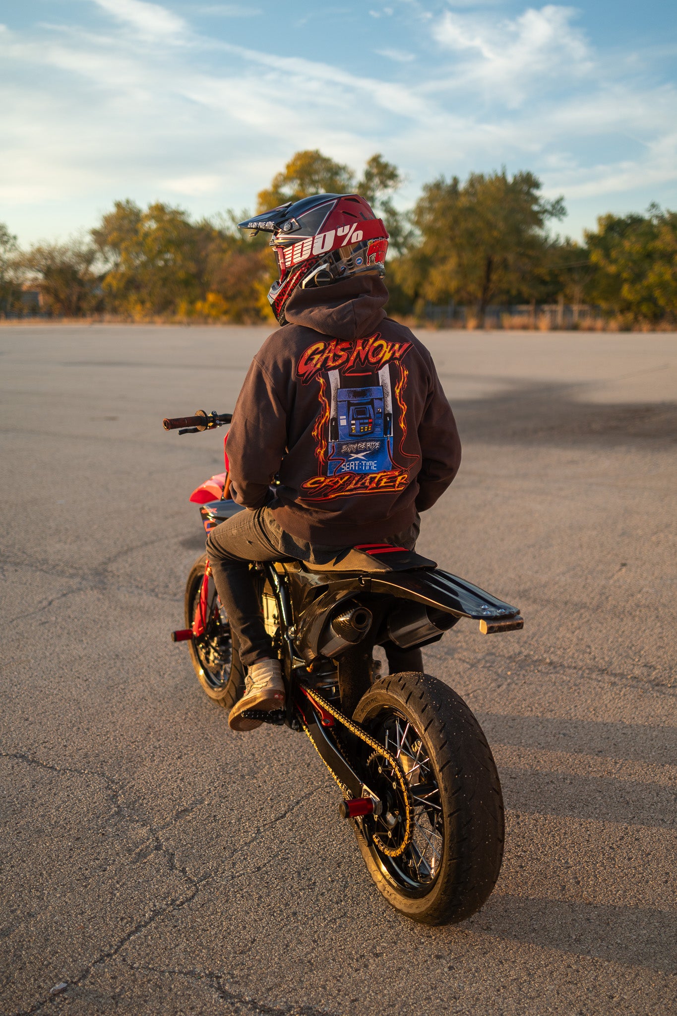 Gas Now Cry Later Hoodie (Oversized)