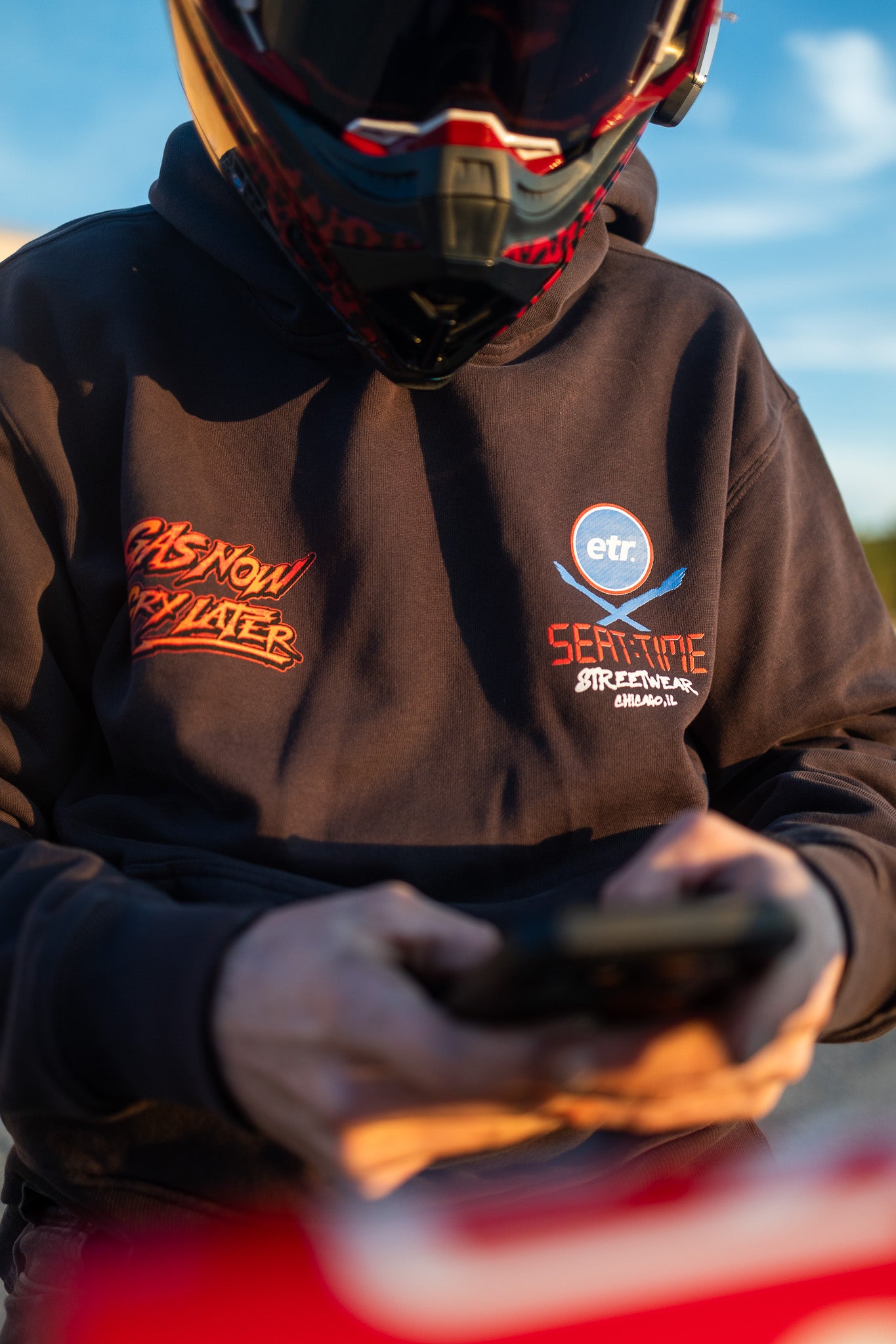 Gas Now Cry Later Hoodie (Oversized)