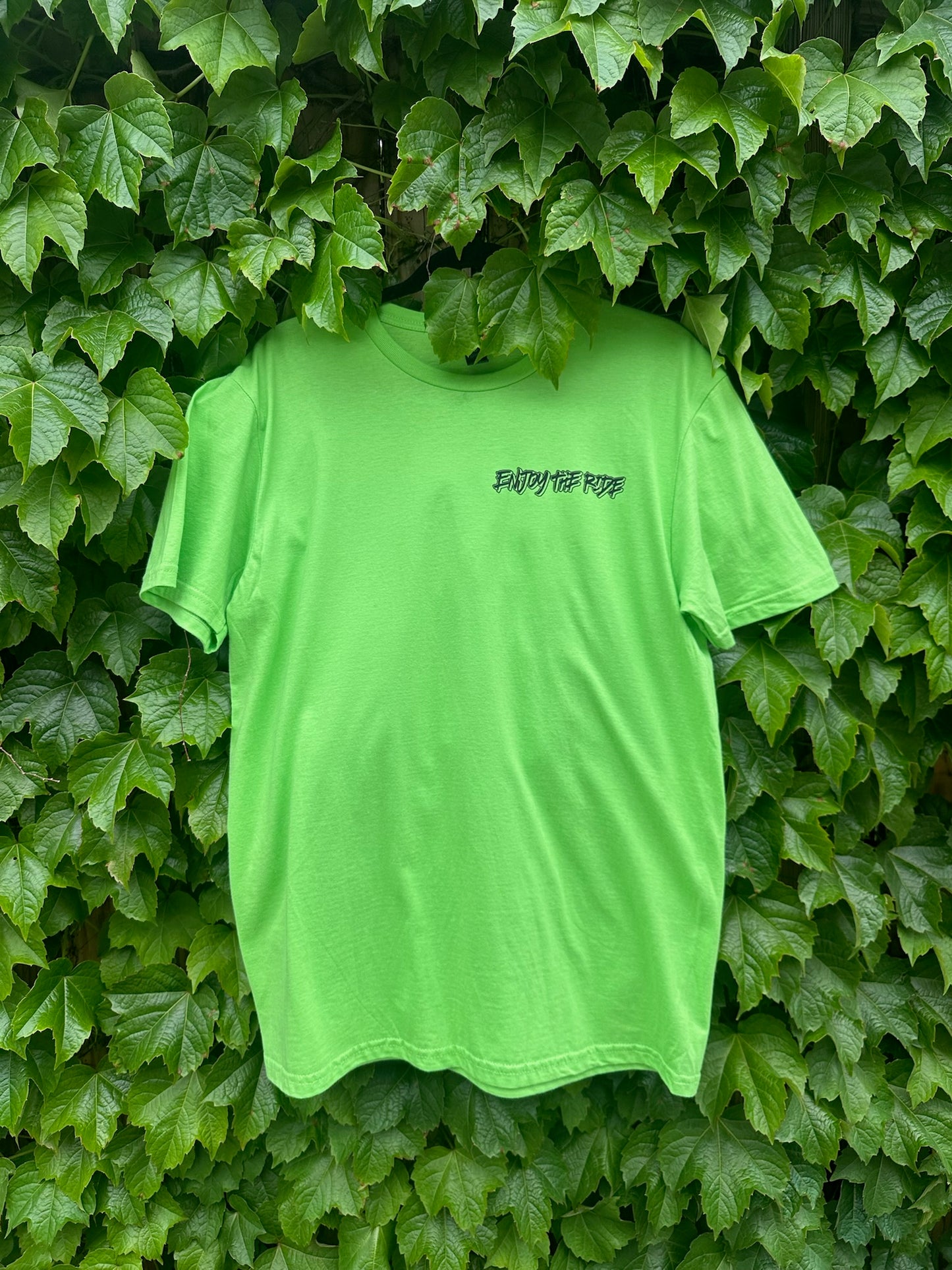 Crossbones Tee (Lime Green)